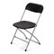 Atlas Commercial Products TitanPRO Aluminum Plastic Folding Chair, Black PFC2-ALUM-BK - alternate 1